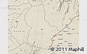 Shaded Relief Map of Ikom