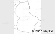 Blank Simple Map of Ikom