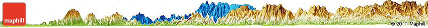 Political Horizon Map of Obanliku, physical outside