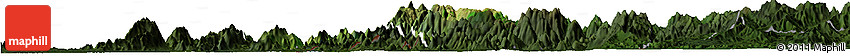 Satellite Horizon Map of Obanliku, darken
