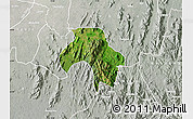 Satellite Map of Obanliku, lighten, semi-desaturated