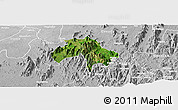 Satellite Panoramic Map of Obanliku, lighten, desaturated