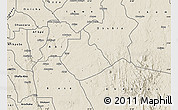 Shaded Relief Map of Yakurr