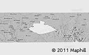 Gray Panoramic Map of Yakurr