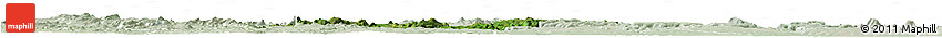 Satellite Horizon Map of Akoko-Ed, lighten
