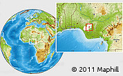Physical Location Map of EsanCent, highlighted parent region