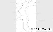 Blank Simple Map of EsanCent, cropped outside, no labels