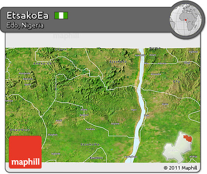 Satellite 3D Map of EtsakoEa