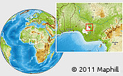 Physical Location Map of EtsakoEa, highlighted parent region