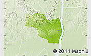 Physical Map of EtsakoEa, lighten