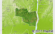 Satellite Map of EtsakoEa, physical outside