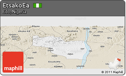 Classic Style Panoramic Map of EtsakoEa