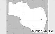 Gray Simple Map of EtsakoEa