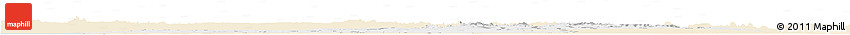Classic Style Horizon Map of Edo, single color outside
