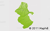 Physical 3D Map of Orhionmw, cropped outside