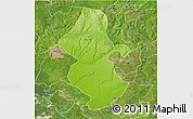 Physical 3D Map of Orhionmw, satellite outside