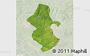 Satellite 3D Map of Orhionmw, lighten