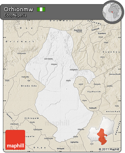 Classic Style Map of Orhionmw