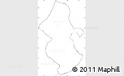 Blank Simple Map of Orhionmw, cropped outside, no labels