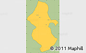 Savanna Style Simple Map of Orhionmw, cropped outside