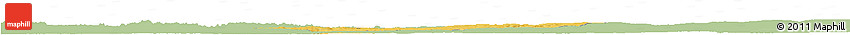 Savanna Style Horizon Map of OviaNort, single color outside