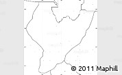 Blank Simple Map of OviaNort, no labels
