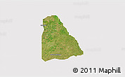 Satellite 3D Map of Izzi, cropped outside