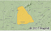 Savanna Style 3D Map of Izzi