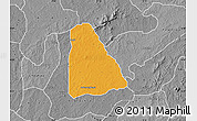 Political Map of Izzi, desaturated