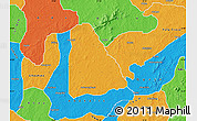 Political Map of Izzi