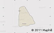 Shaded Relief Map of Izzi, cropped outside