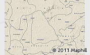 Shaded Relief Map of Izzi