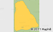 Savanna Style Simple Map of Izzi, cropped outside
