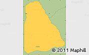 Savanna Style Simple Map of Izzi