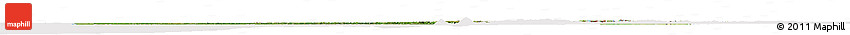 Satellite Horizon Map of Nigeria, cropped outside
