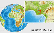 Physical Location Map of Isu