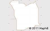 Classic Style Simple Map of Isu, cropped outside