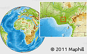 Physical Location Map of Okigwe