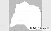 Gray Simple Map of Okigwe