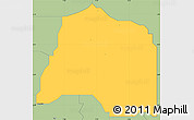Savanna Style Simple Map of Okigwe