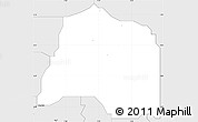 Silver Style Simple Map of Okigwe