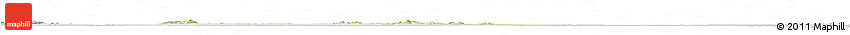 Physical Horizon Map of Gwaram, lighten, semi-desaturated