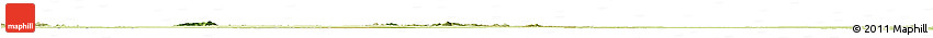 Satellite Horizon Map of Gwaram, physical outside