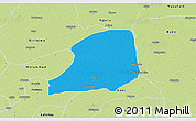 Political 3D Map of KiriKasa, physical outside