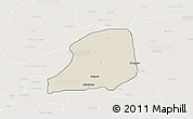 Shaded Relief 3D Map of KiriKasa, lighten