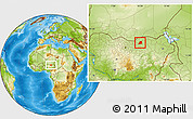 Physical Location Map of KiriKasa