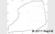 Blank Simple Map of KiriKasa, cropped outside, no labels