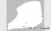 Gray Simple Map of KiriKasa