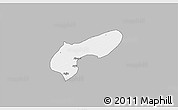 Gray 3D Map of MalamMad, single color outside