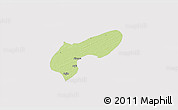 Physical 3D Map of MalamMad, cropped outside